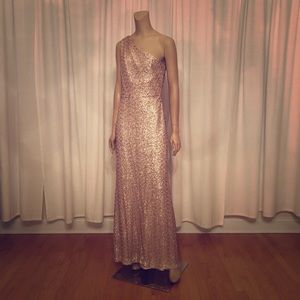 Beautiful Rosegold Sequin Dress